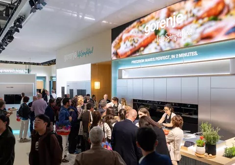 Gorenje debutează la EuroCucina și aduce tehnologia mai aproape de viața de zi cu zi