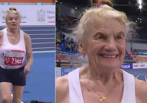 Campioana europeană Janina Rosinska aleargă la 90 de ani, deși are stimulator cardiac: „Am 800 de medalii”
