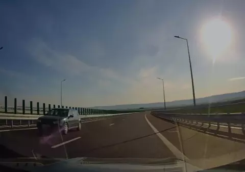 Șofer de 75 de ani, din Vrancea, oprit după ce a mers 22 km pe contrasens pe autostrada A7