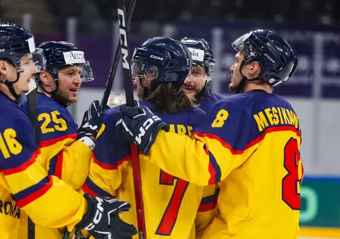 România, la Campionatul Mondial de hochei pe gheață Divizia 1B din China. Pierdem cu Estonia și ratăm promovarea în eșalonul superior