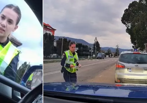 Polițista din Târgu Ocna filmată când s-a enervat pe un șofer nevinovat este cercetată de Biroul Intern al IPJ Bacău