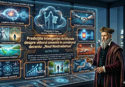 Predicțiile Inteligenței Artificiale despre viitorul omenirii în următorul deceniu: „Noul Nostradamus”