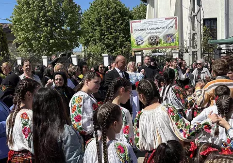 Boboșarca, Duminica Mironosițelor, în satul bulgarilor din Băleni Sârbi: „Doamne Dumnezeule! Ne bucurăm de El în salata, în varza și Învierea pe care ni le dă!”