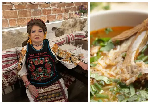 Cum se prepară ciorba de miel după rețeta Savetei Bogdan. Artista păstrează tradiția de peste 70 de ani. „Cumpăr din piața Obor”