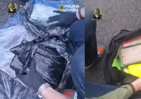 Un șofer de TIR a încercat să aducă în România 30 de kilograme de cocaină, ascunsă în două genți, dar a fost prins de polițiști la graniță