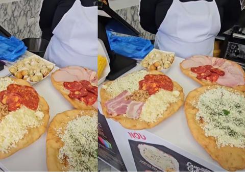 Cât costă un langoș de 600 de grame sau o plăcintă uriașă în centrul orașului Timișoara