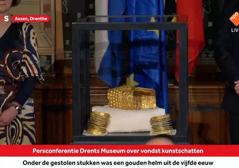 Livetext Primele imagini cu brățările dacice și Coiful de la Coțofenești după ce au fost recuperate de poliția olandeză / Coiful, ușor deteriorat. A treia brăţară este încă căutată I VIDEO