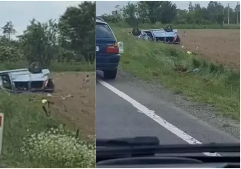 Accident grav cu 9 oameni pe DN1, în Brașov: un copil a murit, o femeie a fost resuscitată