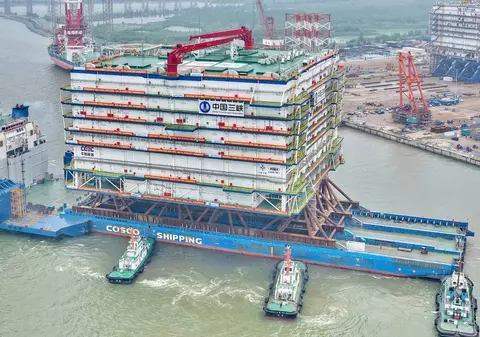China lansează cea mai mare stație electrică de conversie offshore din lume: Colosul de 25.000 de tone care schimbă regulile jocului în energia eoliană