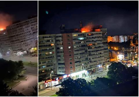 Reacția lui Raed Arafat, după ce o dronă s-a prăbușit pe un bloc din Galați: „Locatarii rămân evacuați, mesajale RO-Alert trebuie luate în serios”