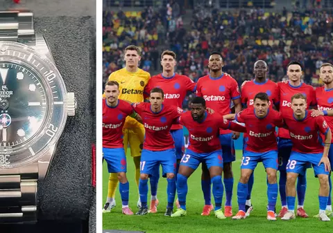 Ceasurile de lux Tudor primite de jucătorii FCSB. Cât costă modelul personalizat oferit campionilor