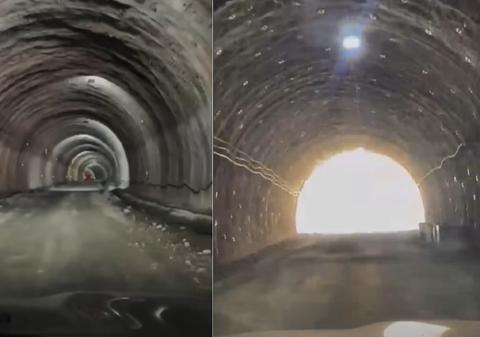 Prima trecere cu mașina prin Tunelul Robești de pe Autostrada Sibiu-Pitești: Au fost realizate galeriile Sorana și Ilinca