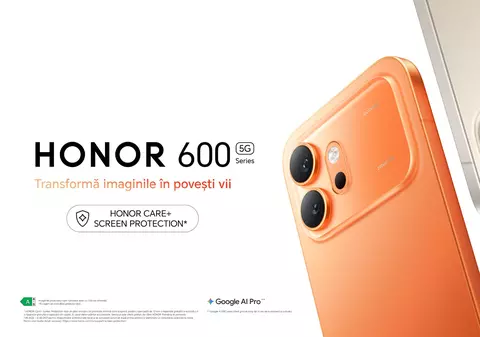 HONOR 600 ajunge în România: seria care aduce AI-ul și fotografia avansată mai aproape de segmentul premium mid-range 