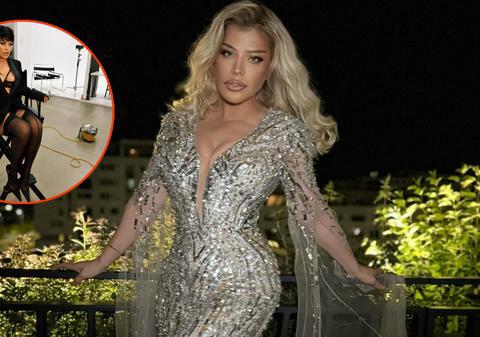Imagini cu Loredana Groza brunetă și tunsă scurt. Schimbare radicală de look pentru artistă