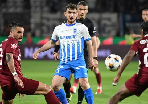 Remiză între CFR Cluj și Universitatea Craiova: doar un singur șut pe spațiul porții