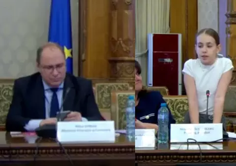 Ministrul Educației explică de ce a ignorat-o pe Ilinca, eleva de clasa a V-a, și de ce butona pe telefon: „Mă trezisem la ora 2:00”