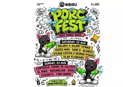NIBIRU anunță PORC FEST, un weekend dedicat culturii hip hop, muzicii și comunității underground