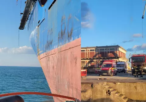Operațiune de salvare în Portul Constanța: trei marinari egipteni salvați