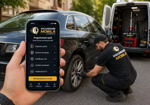 Vulcanizare Mobilă la Domiciliu - Programări