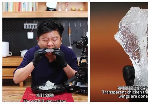 Puiul transparent ca sticla prăjit de un vlogger culinar a uimit internetul: „Este artă, dar nu sunt sigur că l-aș mânca” | VIDEO