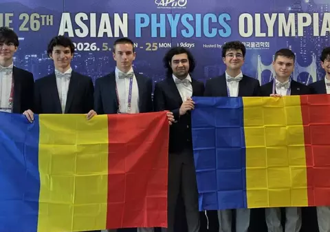 Șase medalii și o mențiune pentru lotul României la Olimpiada Asiatică de Fizică din Coreea de Sud