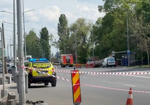 Haos pe Șoseaua Berceni din București. Sute de locuitori rămân fără gaze, după o avarie majoră care blochează toată zona