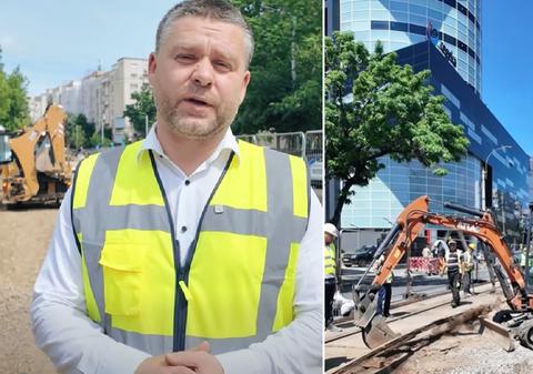 Ce loturi de linii de tramvai din București vor fi finalizate în 2026. Ciprian Ciucu anunță „doi ani dificili”