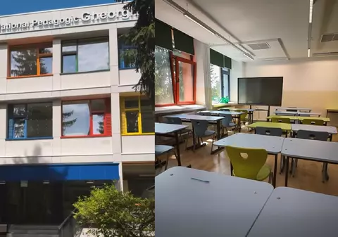 Cum arată liceul din Cluj modernizat cu 6.100.000 de euro din PNRR și de la bugetul local