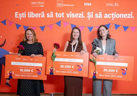 Trei antreprenoare din România câștigă granturi She’s Next în valoare totală de 60.000 de euro