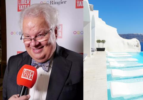 Fondatorul Aqua Carpatica ridică un Volcanic Spa de 67.000.000 de euro în Santorini, după ce a descoperit din greșeală un izvor termal