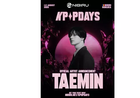 TAEMIN, unul dintre cele mai mari nume ale K-pop-ului mondial, confirmat la K-POP Days NIBIRU