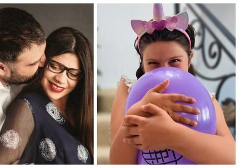 Cum au apărut Grasu XXL și Laura Andreșan de ziua fiicei lor, Maria, care a împlinit 7 ani. Cei doi s-au despărțit în 2020