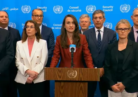 Oana Țoiu a cerut ONU să se ocupe de agresiunea neprovocată a Moscovei în România: „Avertizăm Rusia că liniile noastre de securitate nu pot fi mutate”