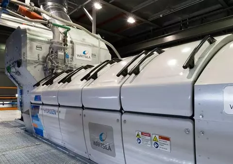 Primul motor gigantic pe hidrogen din lume începe să genereze electricitate într-o țară europeană