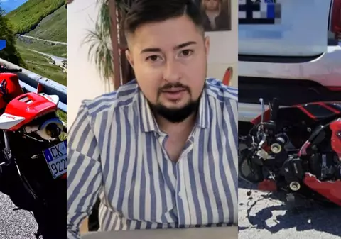 Ștefan, șoferul român de camion, care a murit pe „drumul diavolului”, din Italia, pe motocicleta sa roșie