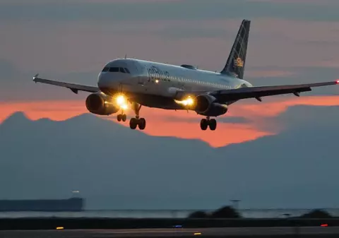 Un şobolan a fost filmat în timp ce alerga prin plafonul luminos al unui avion JetBlue, chiar deasupra capetelor pasagerilor: „Am fost șocată”