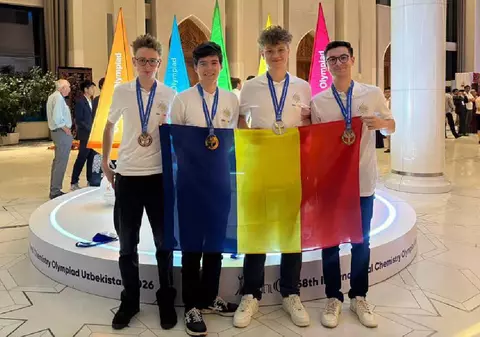 Cine sunt elevii români care au obținut o medalie de aur, două de argint și una de bronz la Olimpiada Internațională de Chimie din Uzbekistan