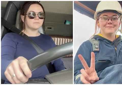 Povestea tinerei care a devenit șoferiță de TIR, are propria companie de transport și câștigă peste 5.800 de euro pe lună: „Nicio zi nu seamănă cu alta”