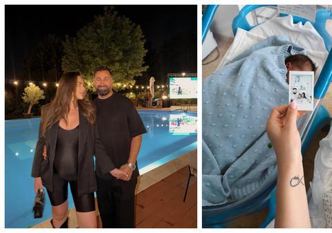 Primele imagini cu băiețelul Iustinei Loghin și al lui Cornel, de la „Insula Iubirii”. Ce nume deosebit au ales pentru acesta