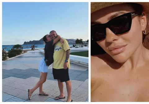 Corina Caciuc, partenera lui Laurențiu Reghecampf, în costum de baie la malul mării. Cât de bine arată bruneta