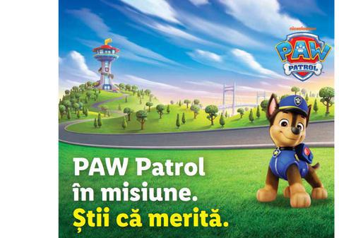 Lidl și PAW Patrol® fac echipă într-o nouă misiune de a promova o alimentație sănătoasă pentru copii