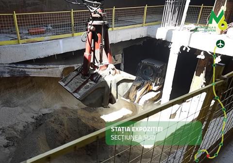 Magistrala 6 de metrou înaintează sub București: Câți kilometri au excavat „Sfânta Maria” și „Sfânta Ana” și care este stadiul stațiilor