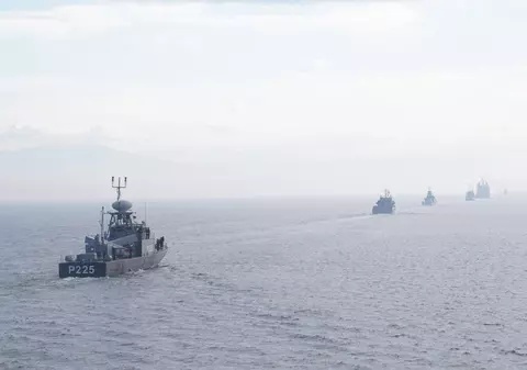 Ucraina a lovit nave militare în Marea Caspică. Unele dintre vasele atacate transportau armament către Iran