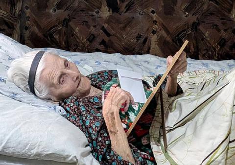 Noja Paladia, cea mai în vârstă persoană din România, a împlinit 111 ani