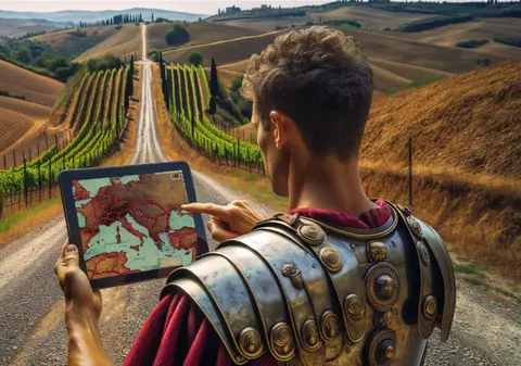 Google Maps pentru Roma Antică este online și funcționează: cum arată Omnesviae, aplicația care calculează rute de acum 2.000 de ani