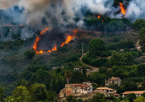 Europa de Sud arde la peste 44°C: Palermo în pană de curent, mii de evacuați lângă Bordeaux și flăcări necontrolate în Sicilia