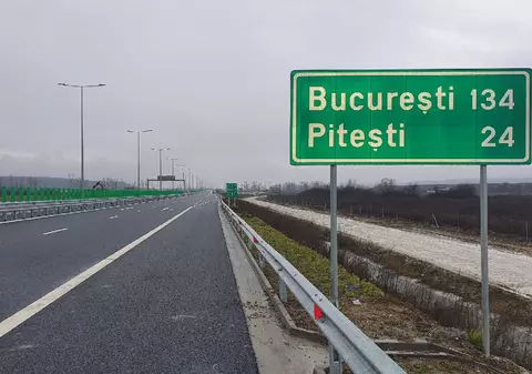 Restricții de trafic pe autostrada A1 Pitești-București: se repară fisurile de pe șosea