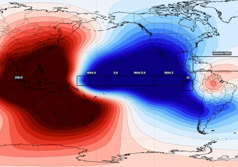 Două anomalii oceanice se dezvoltă simultan și pot schimba iarna 2026-2027 în Europa: ce înseamnă un Super El Niño asociat cu IOD pozitiv