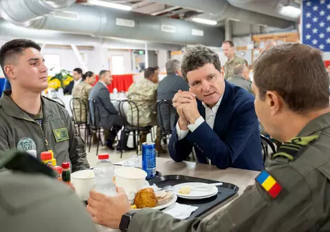 Delegația Congresului SUA s-a întâlnit și cu Nicușor Dan, după MAI și MAE. Motivul pentru care americanii au venit și la Baza Mihail Kogălniceanu