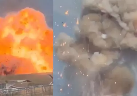 Explozie puternică la o fabrică de armament din Italia, unde un accident similar a ucis un om și a rănit 13 muncitori în 2007 I VIDEO